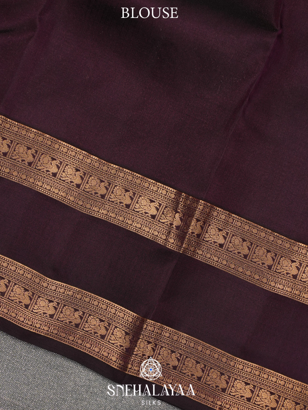 Lilac Kanjivaram Silk Saree