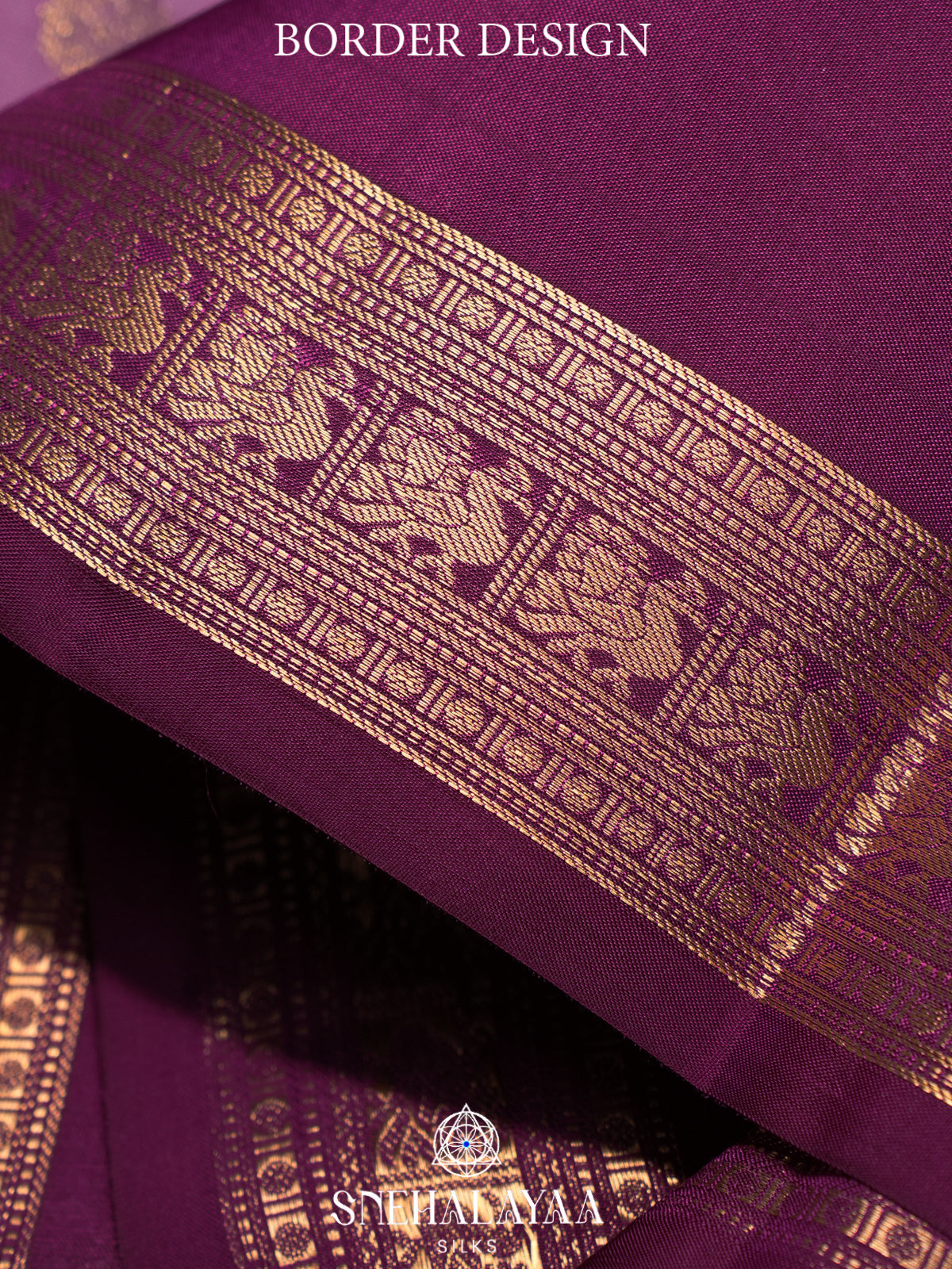 Lavender Kanjivaram Silk Saree