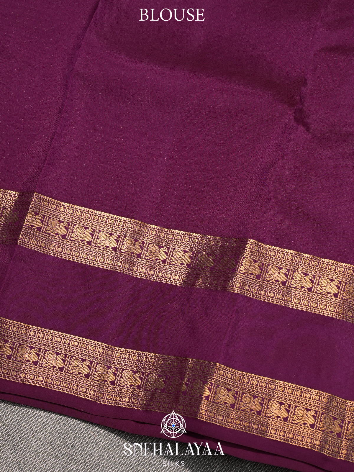 Lavender Kanjivaram Silk Saree