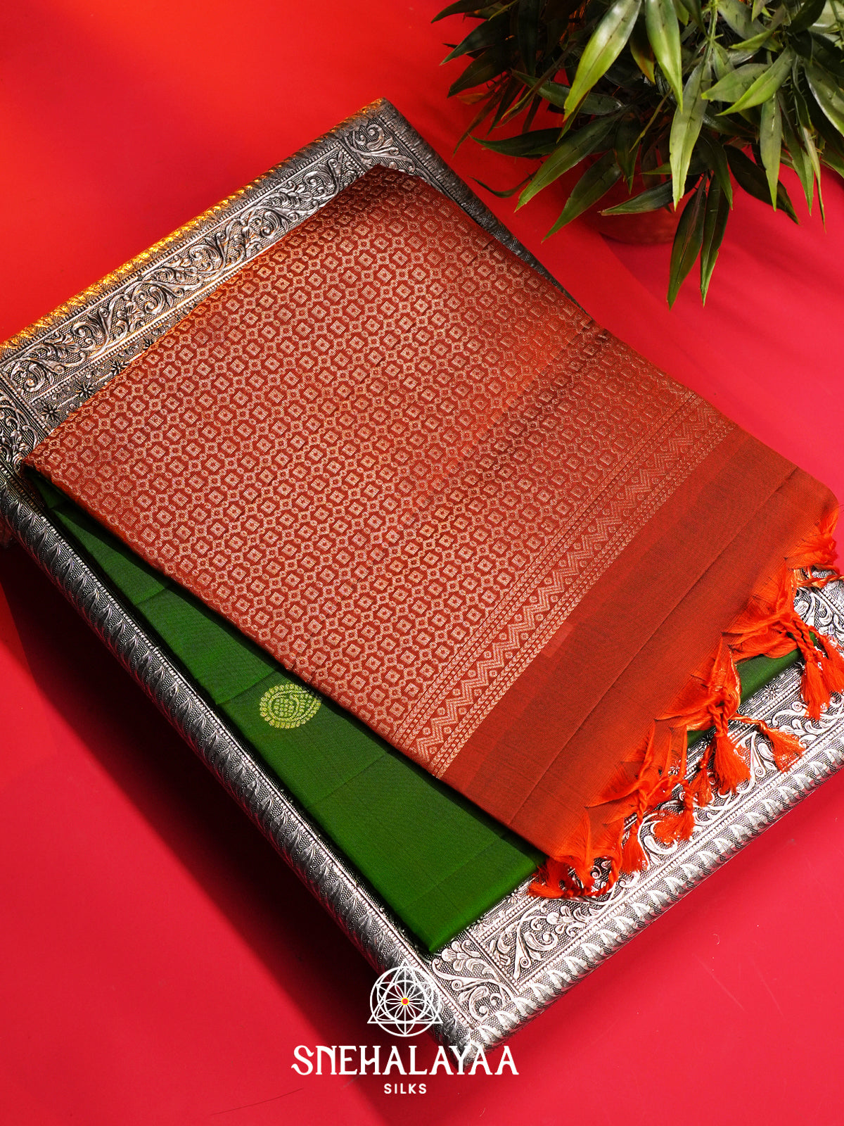Green Soft Silk Saree
