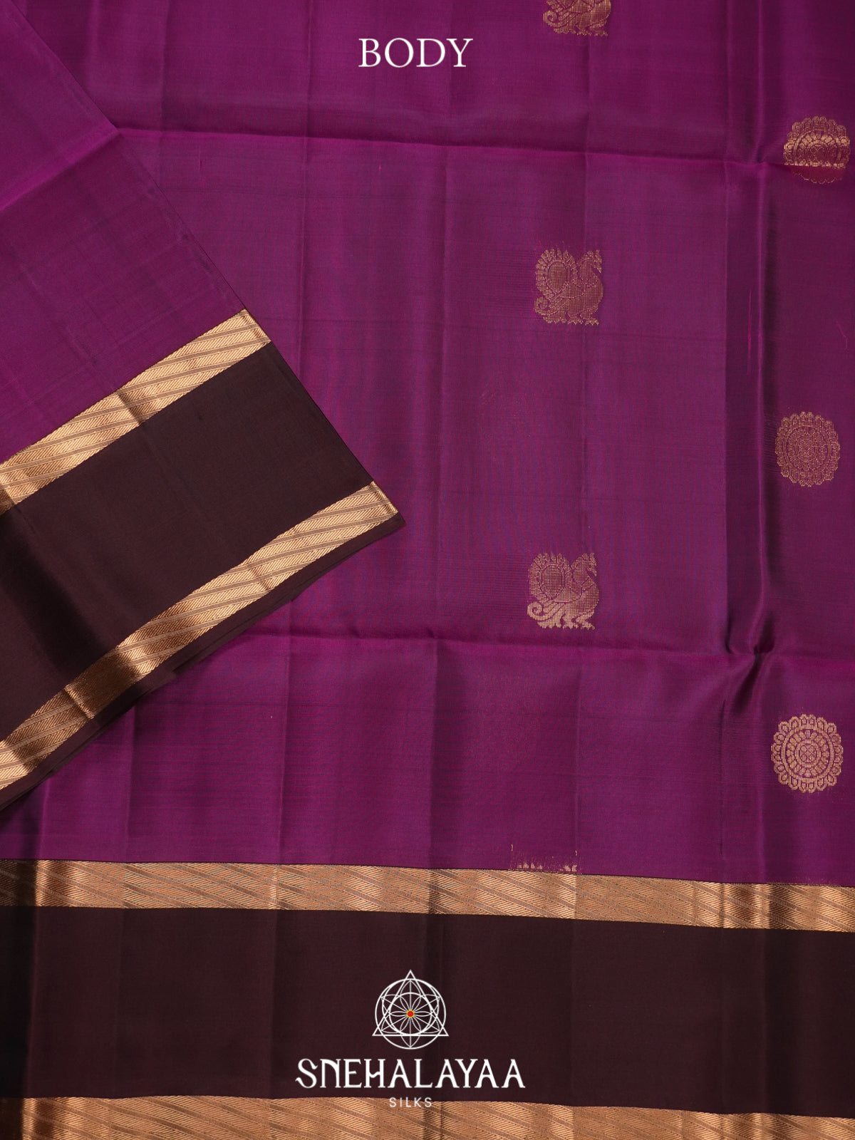 Magenta Soft Silk Saree