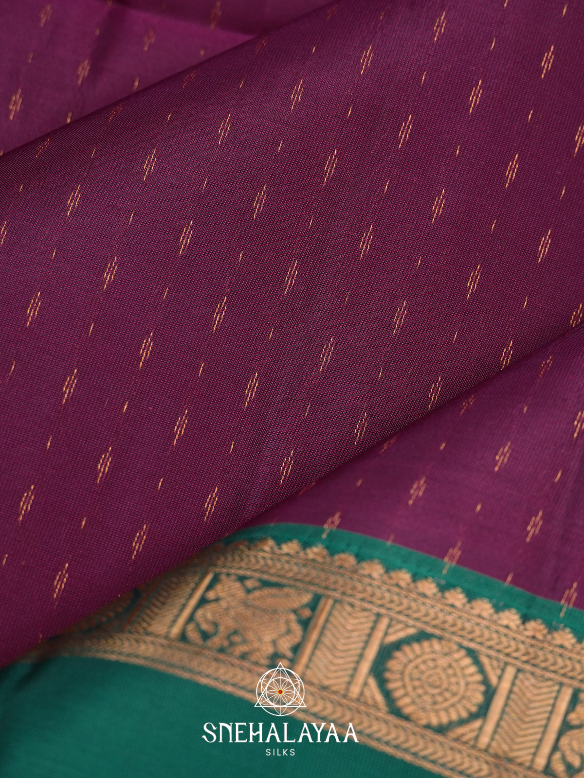 Wine Soft Silk Saree