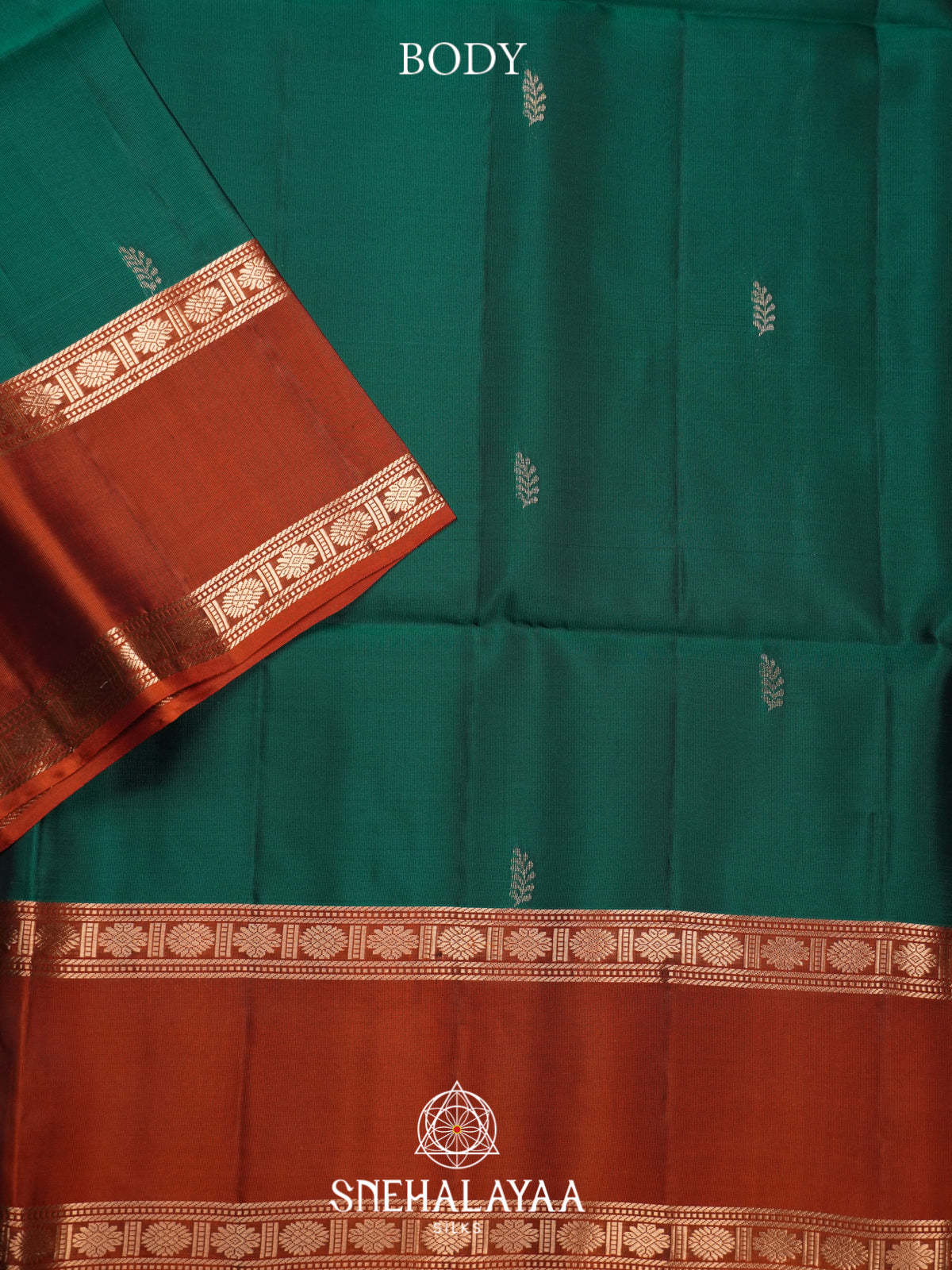 Teal Green Soft Silk Saree