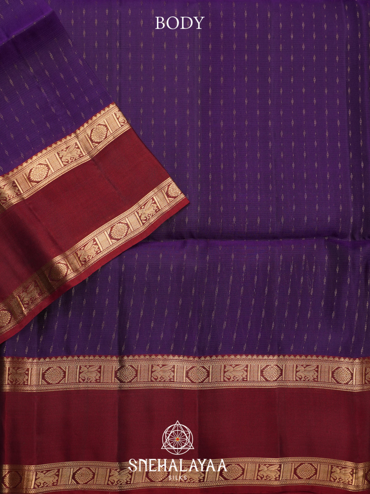 Purple Soft Silk Saree