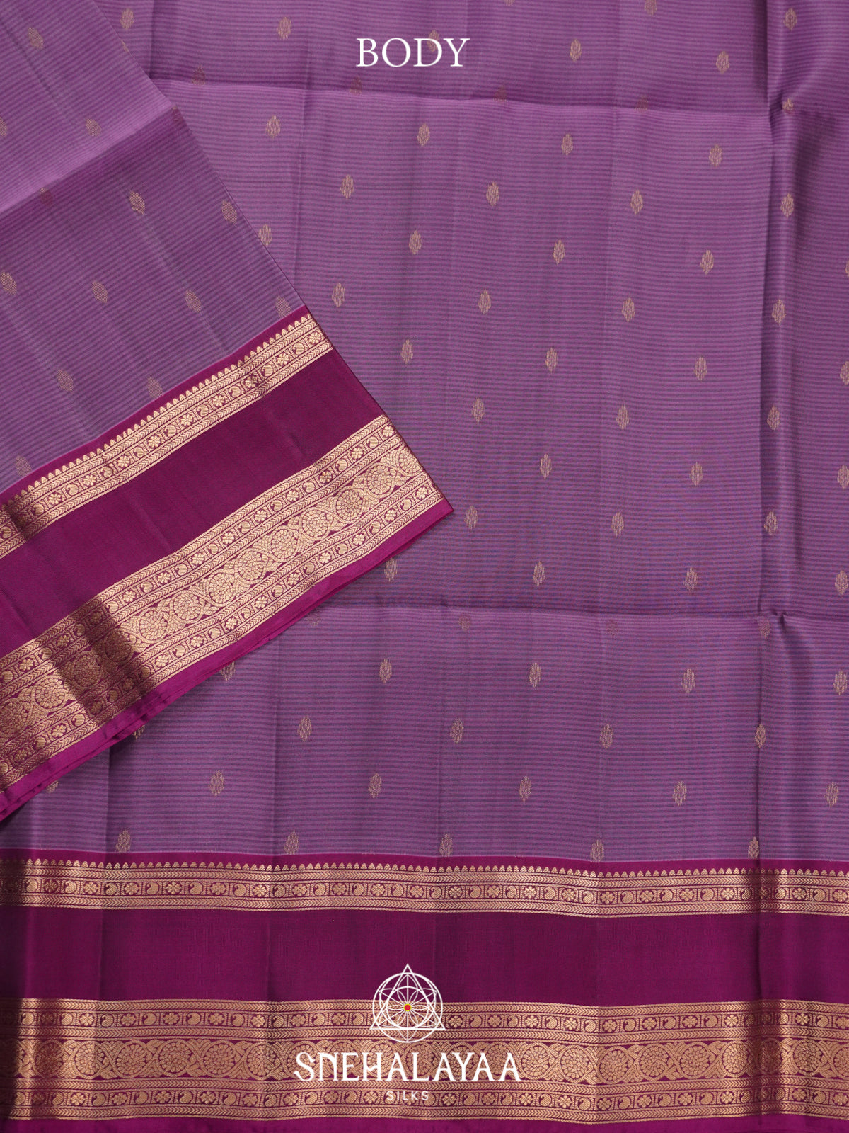 Mauve Soft Silk Saree