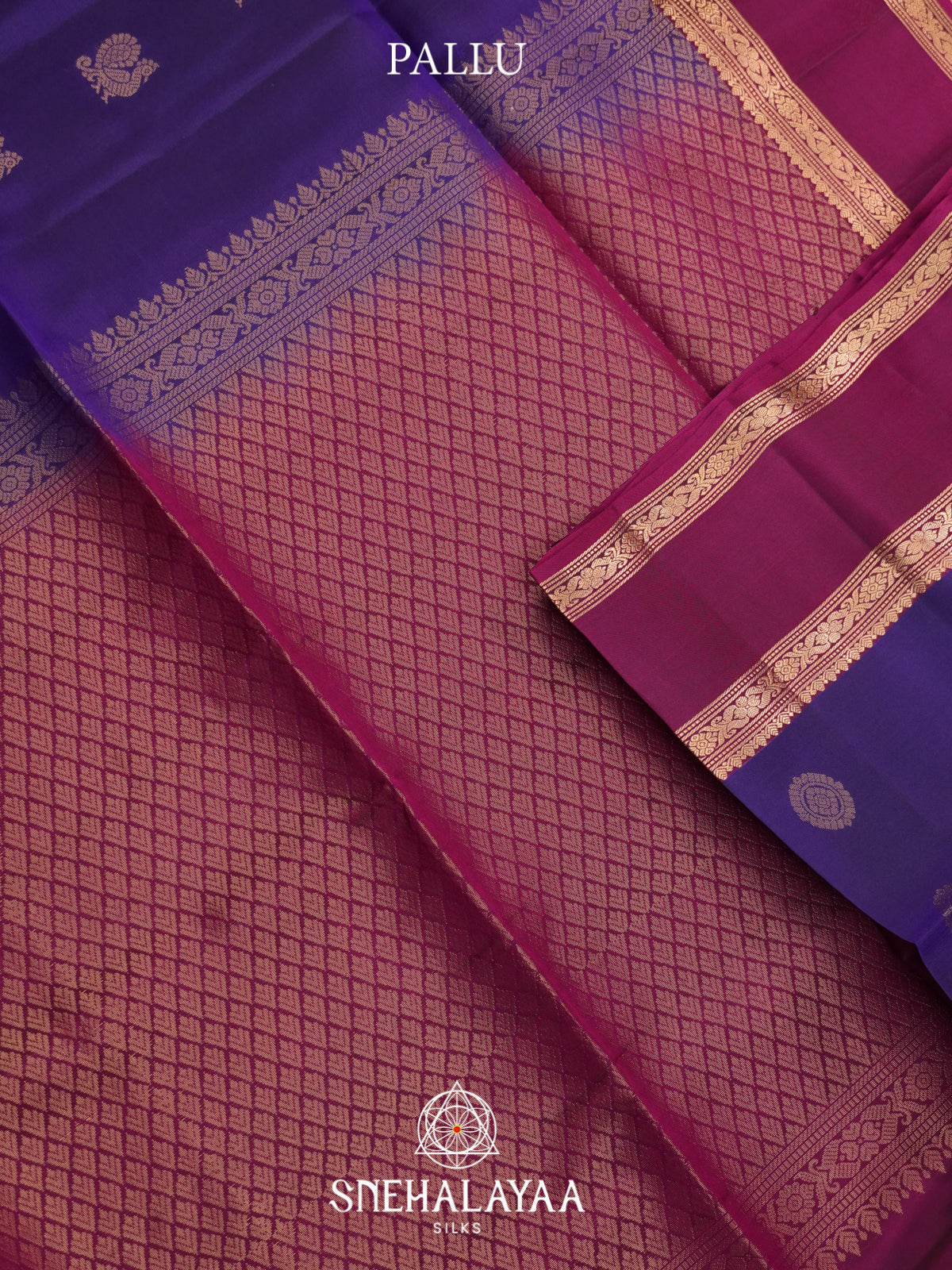 Blue Soft Silk Saree