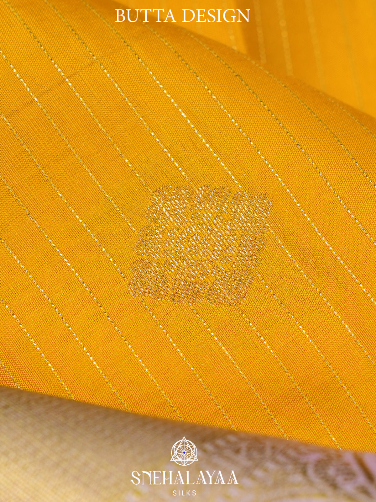Mango Yellow Kanjivaram Silk Saree