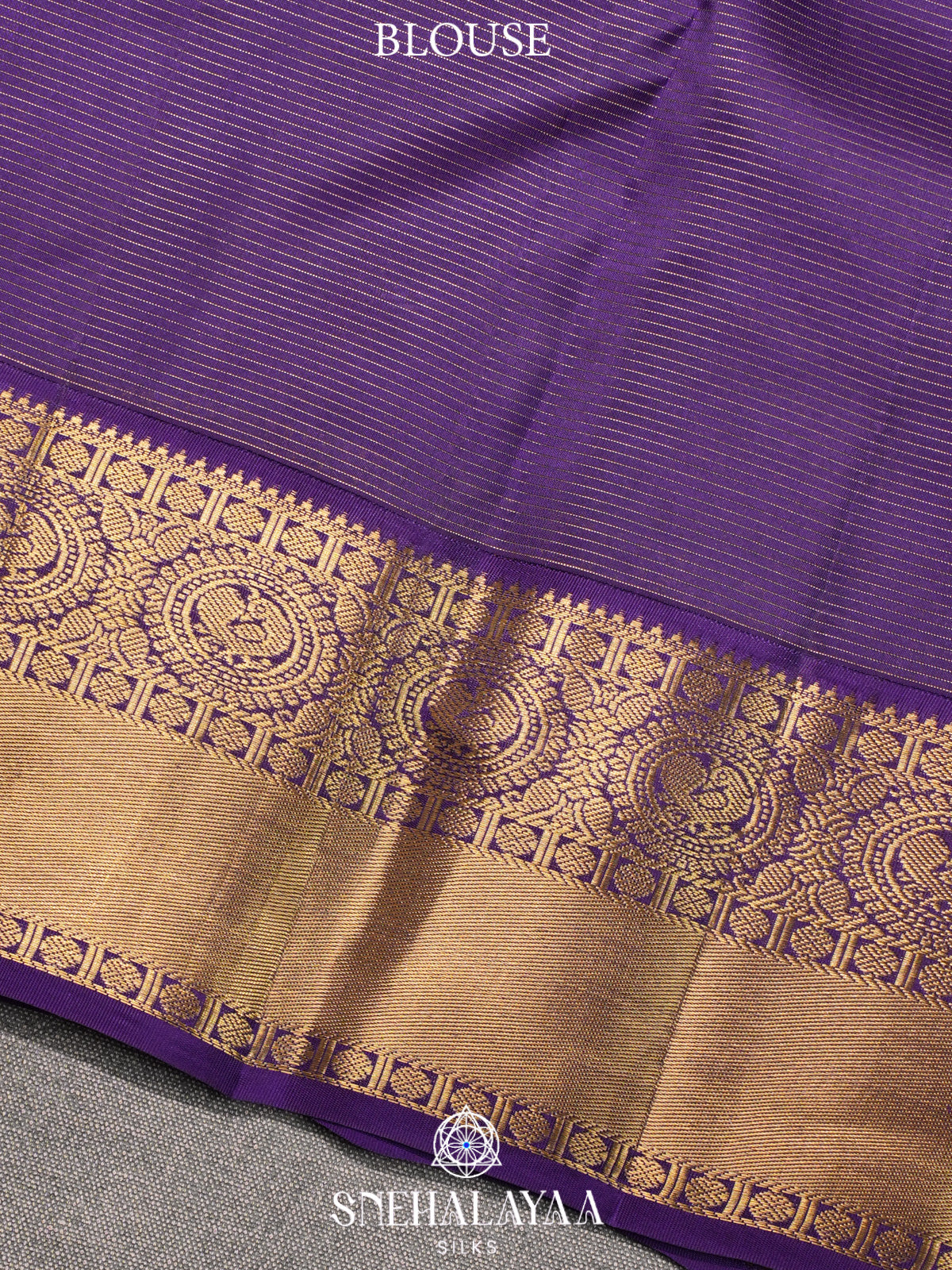 Yellow Kanjivaram Silk Saree