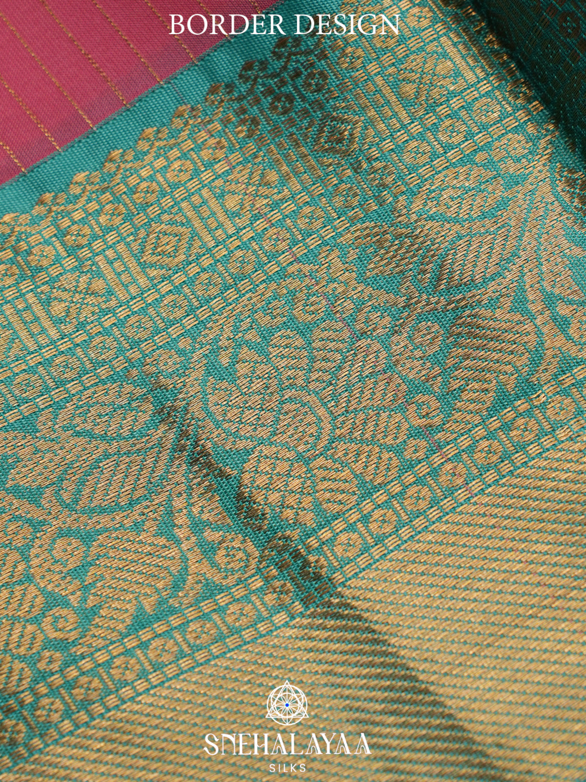 Pink Kanjivaram Silk Saree
