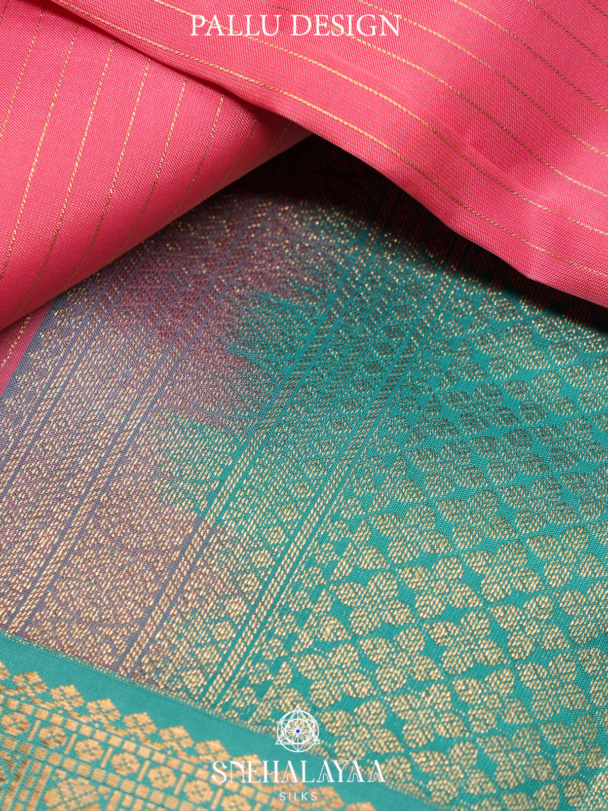 Pink Kanjivaram Silk Saree