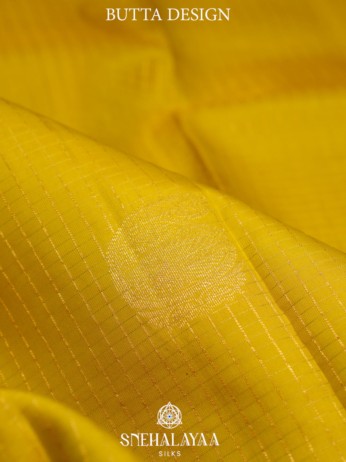 Lemon Yellow Kanjivaram Silk Saree