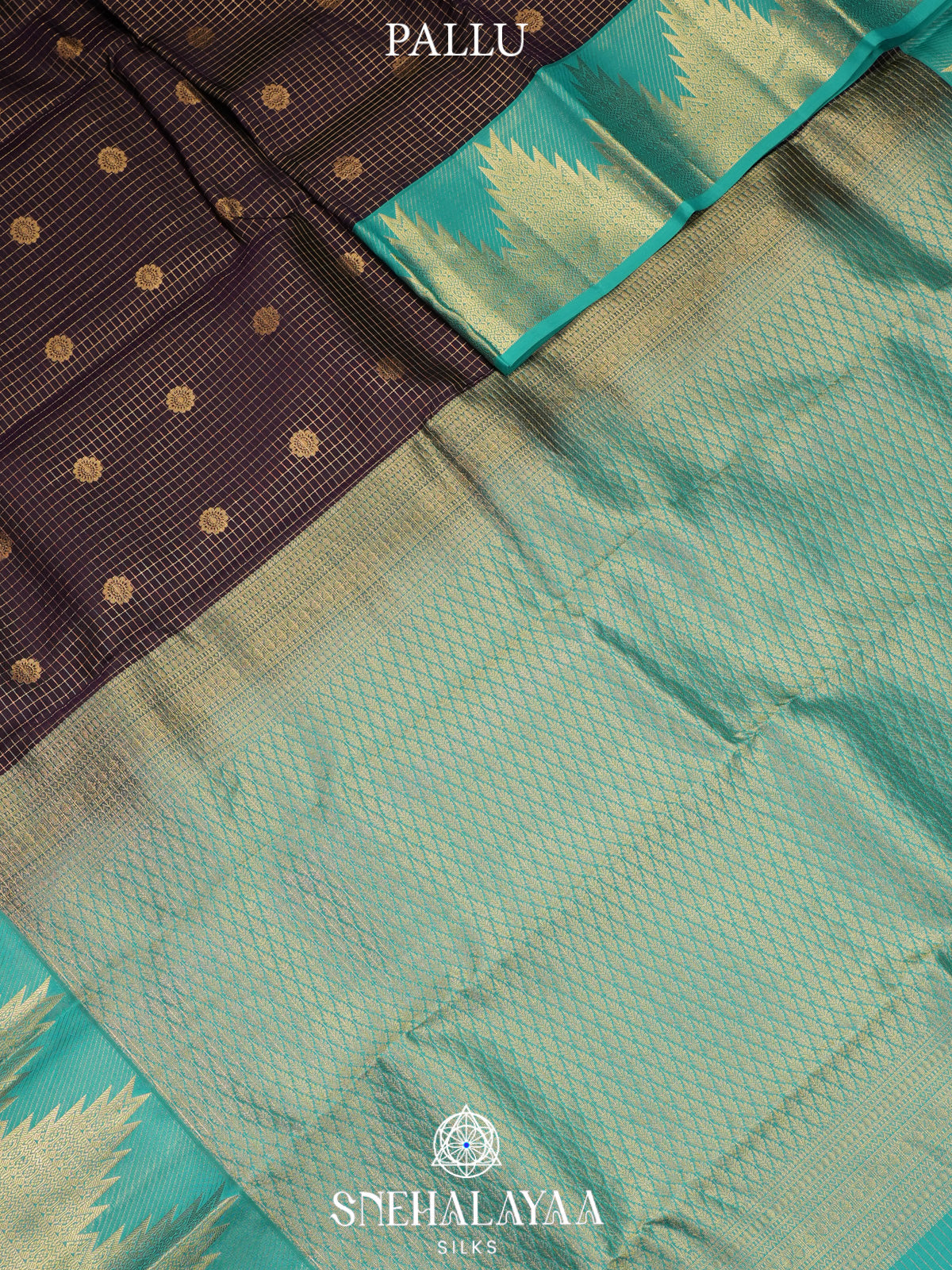 Coffee Brown Kanjivaram Silk Saree