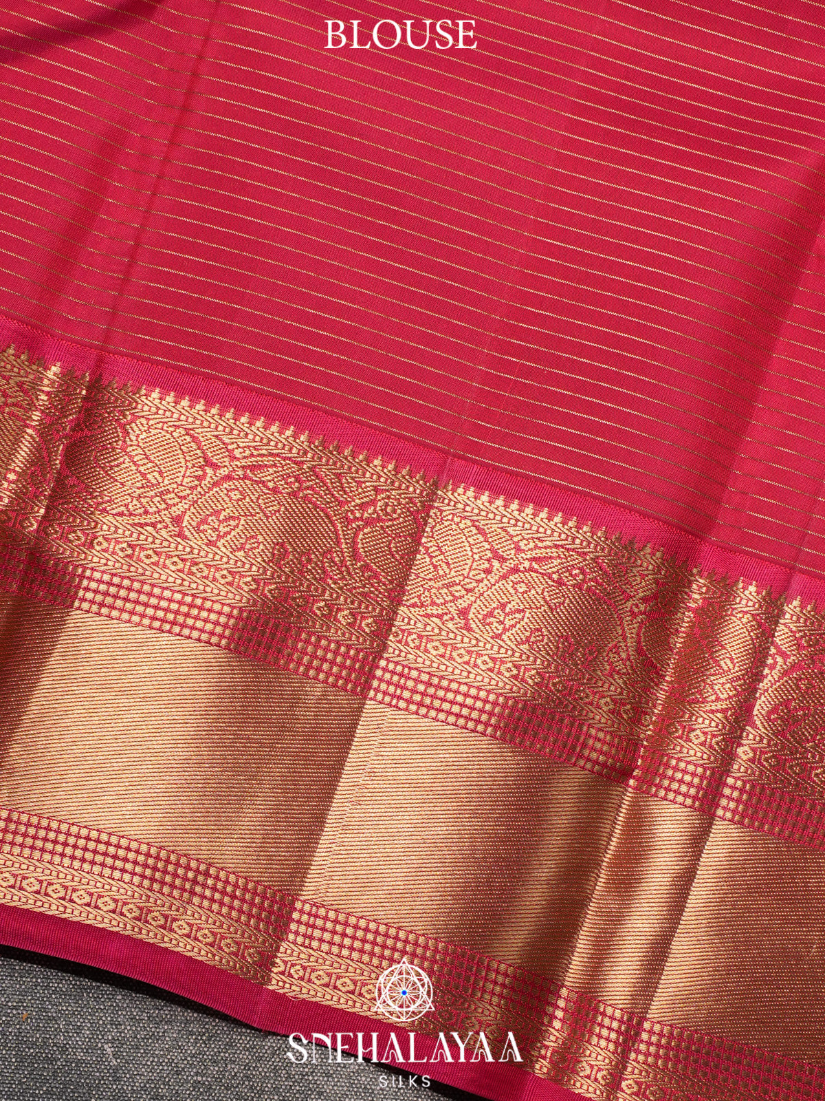Forest Green Kanjivaram Silk Saree