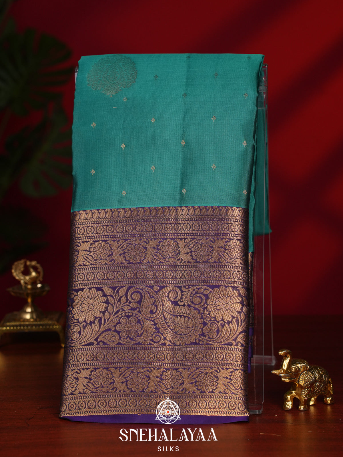 Green Kanjivaram Silk Saree