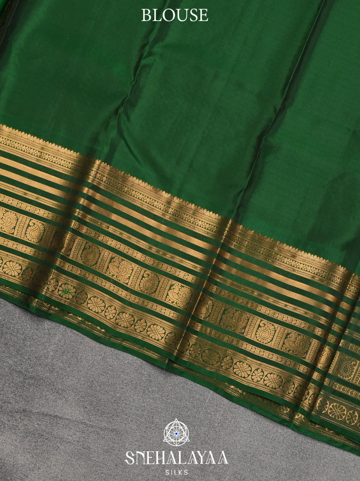 Violet Kanjivaram Silk Saree