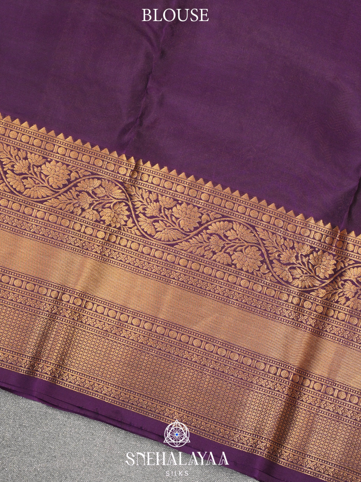 Mauve Pink Kanjivaram Silk Saree