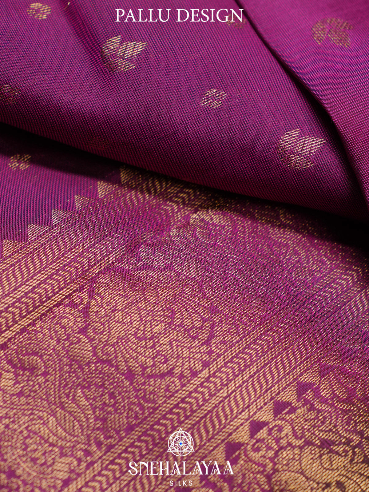 Magenta Kanjivaram Silk Saree