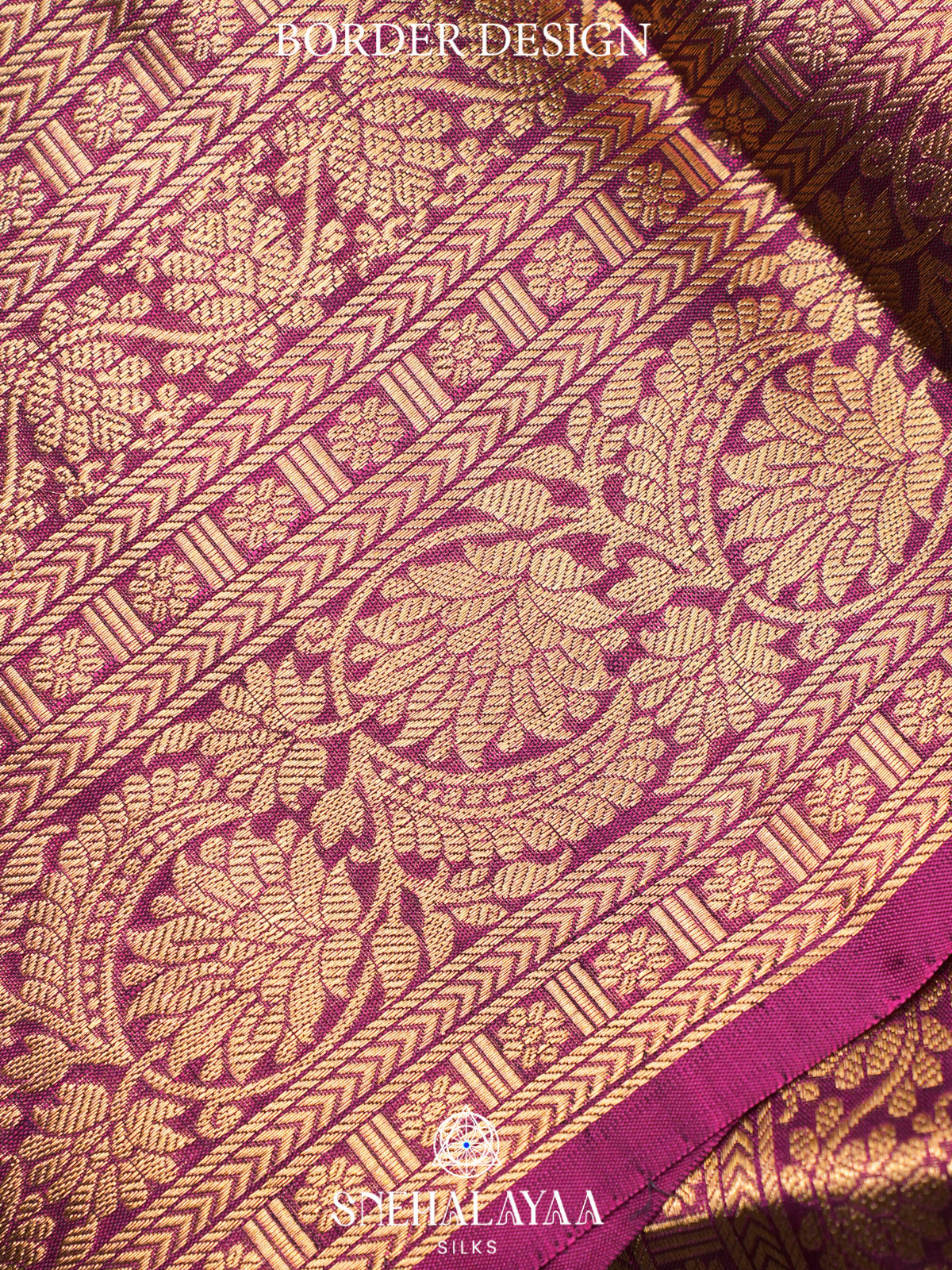 Brown Kanjivaram Silk Saree