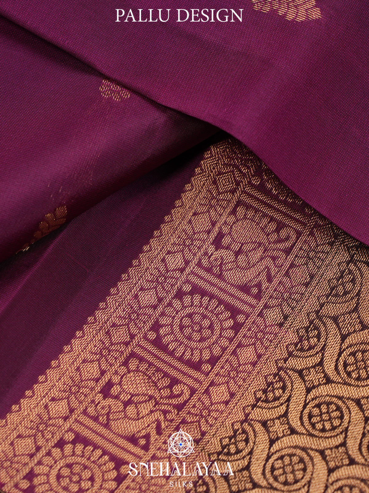 Magenta Kanjivaram Silk Saree
