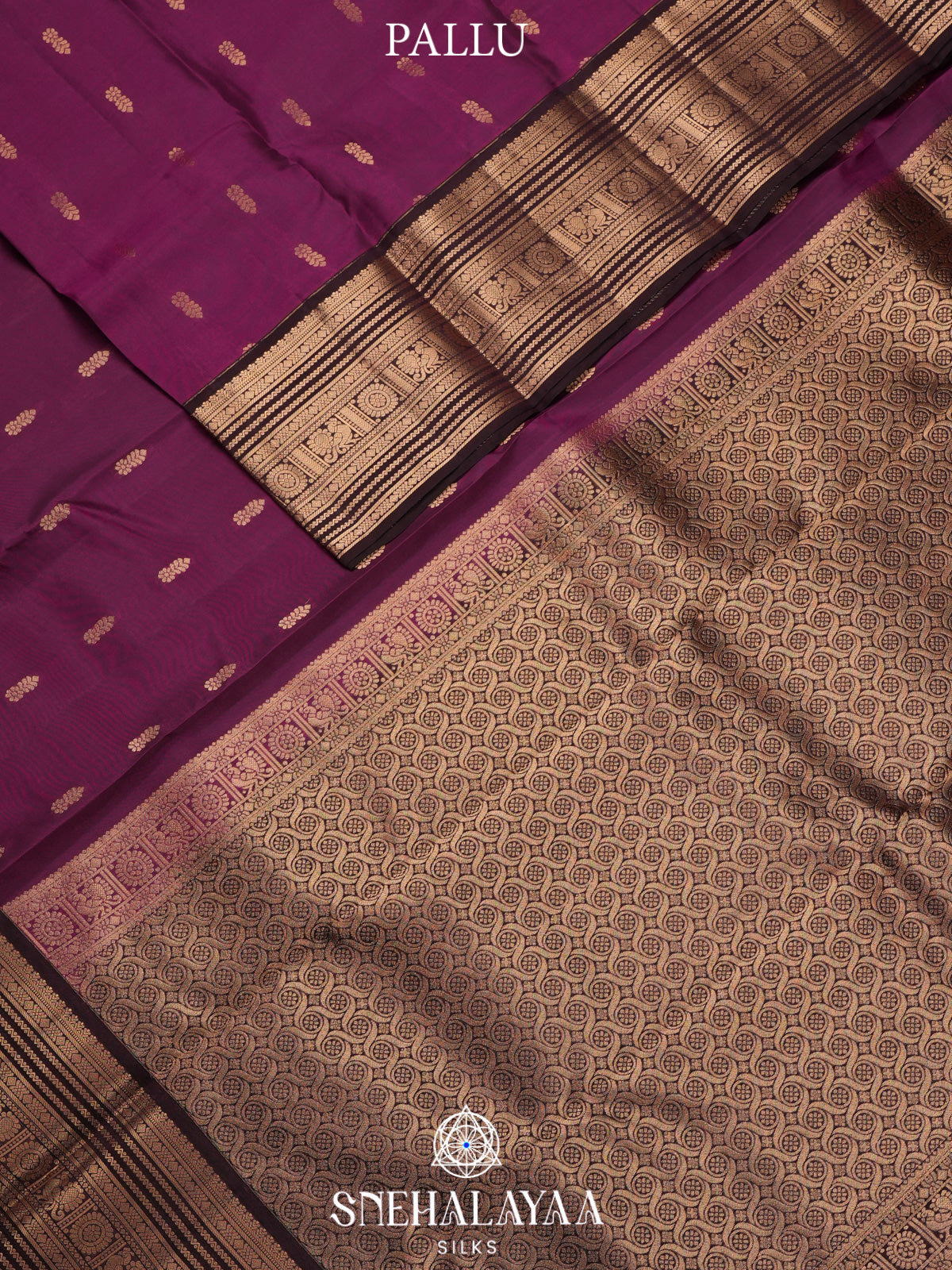Magenta Kanjivaram Silk Saree