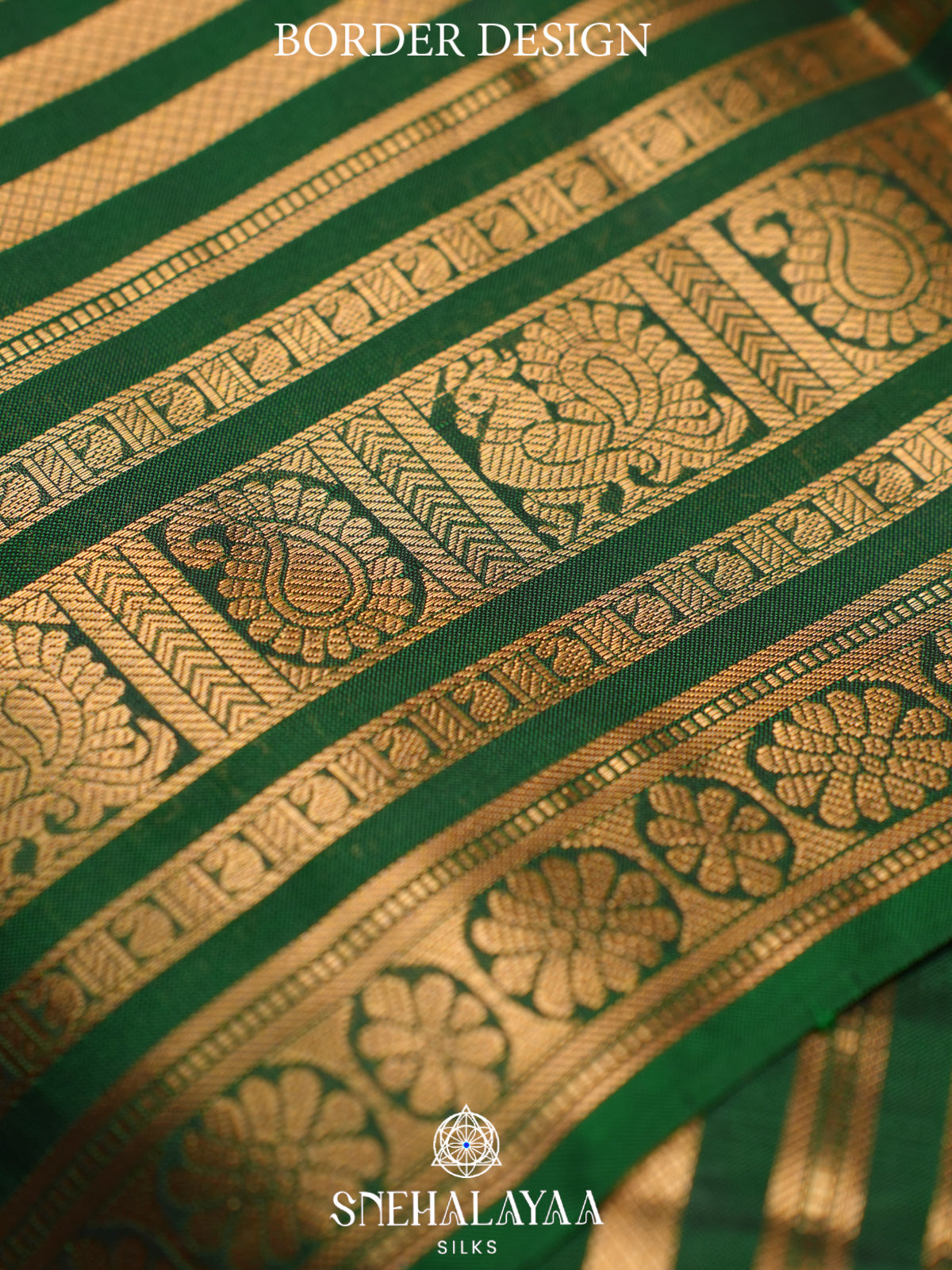 Brown Kanjivaram Silk Saree
