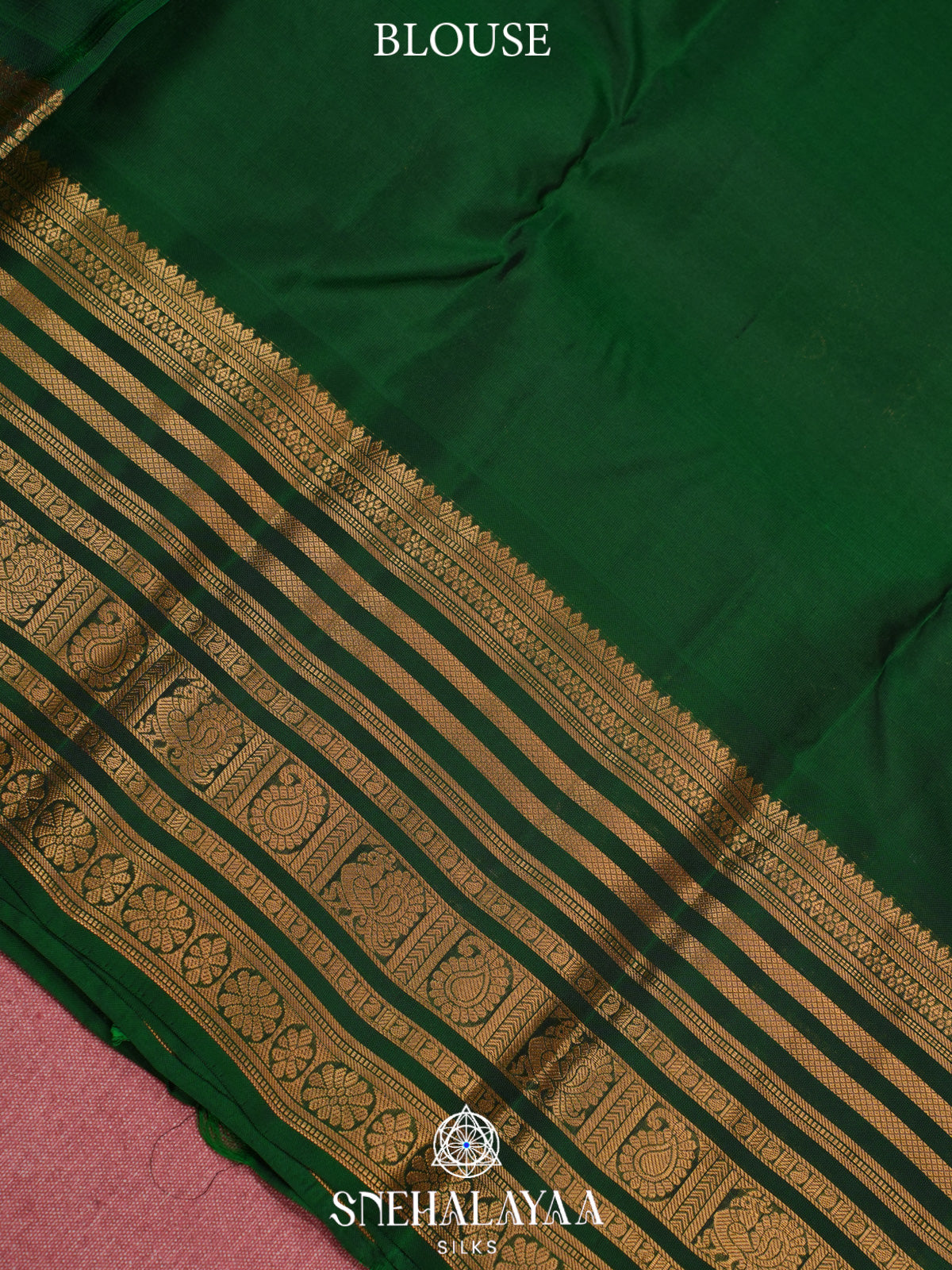Brown Kanjivaram Silk Saree