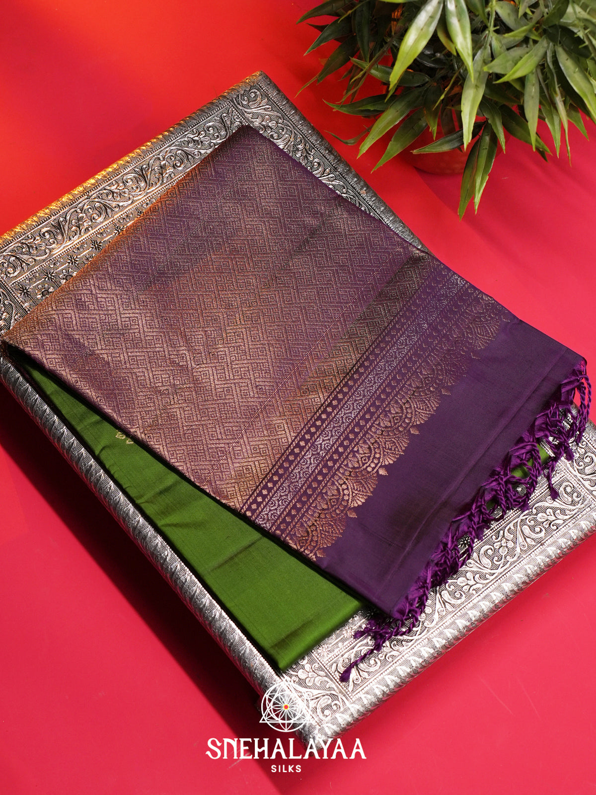 Green Soft Silk Saree