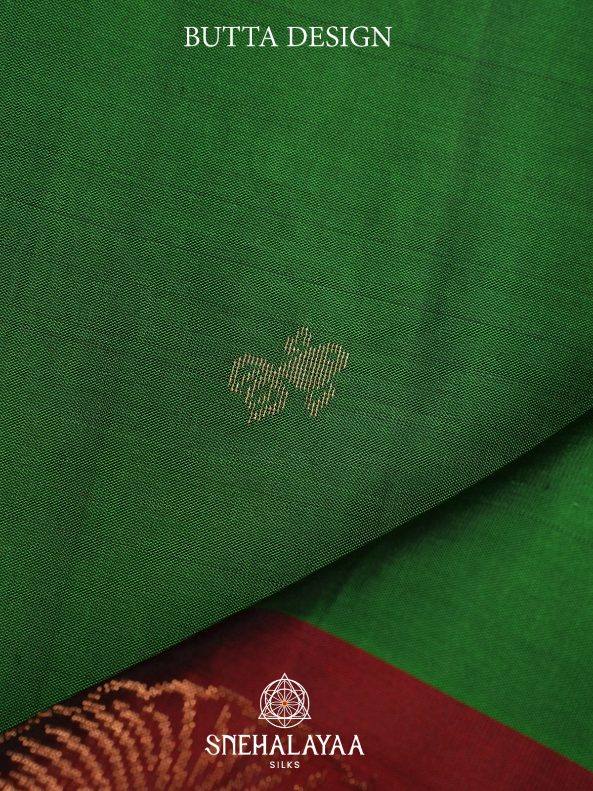 Emerald Green Soft Silk Saree