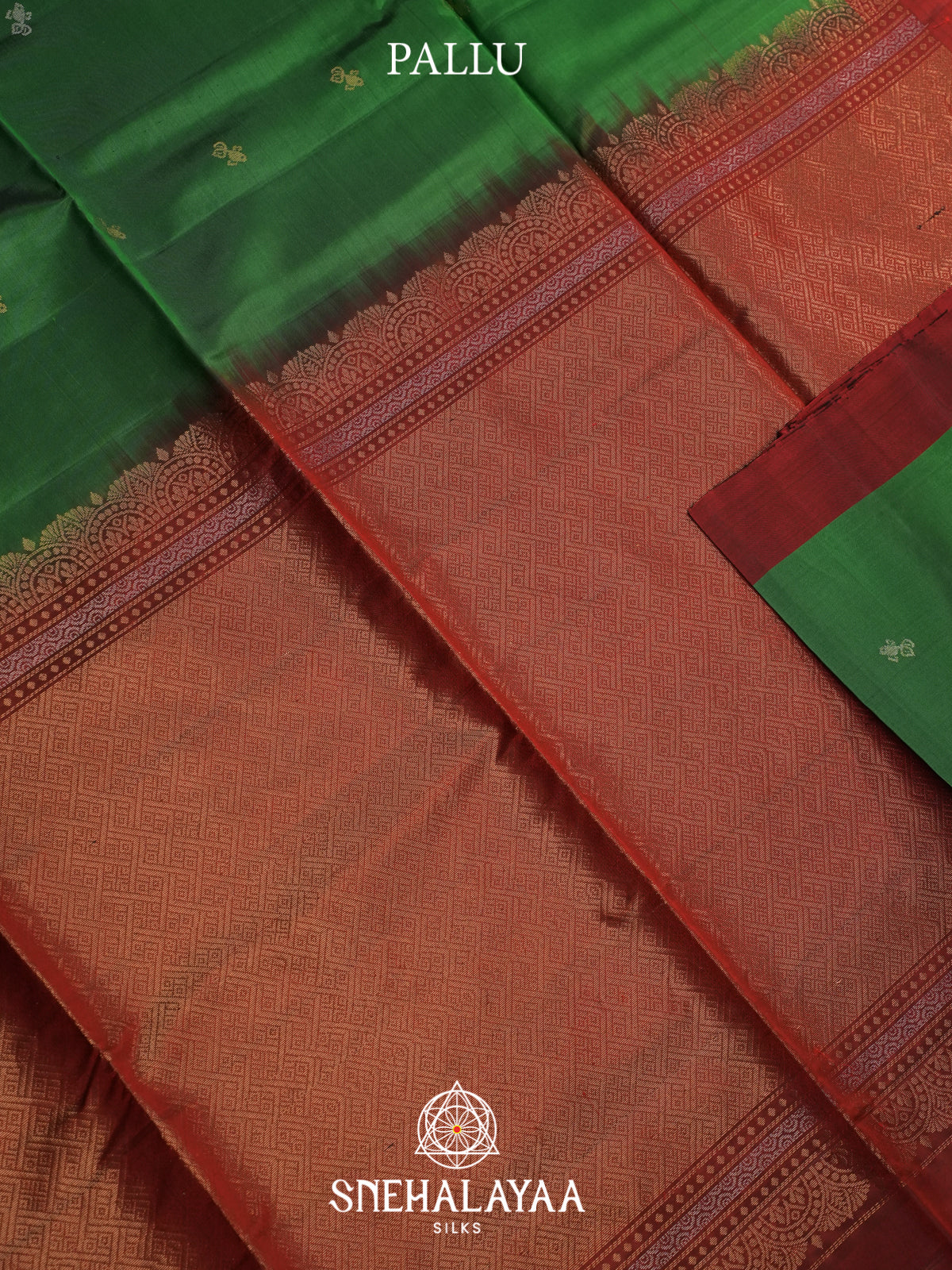 Emerald Green Soft Silk Saree