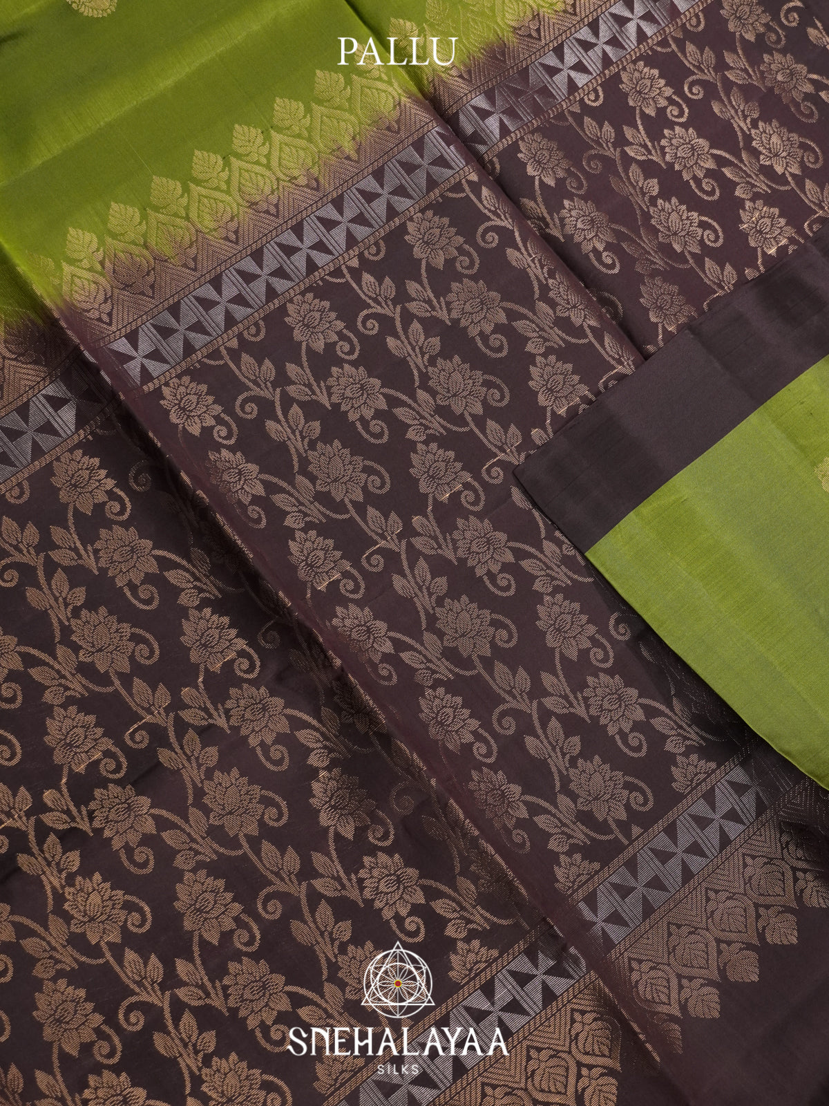 Mehendi Green Soft Silk Saree