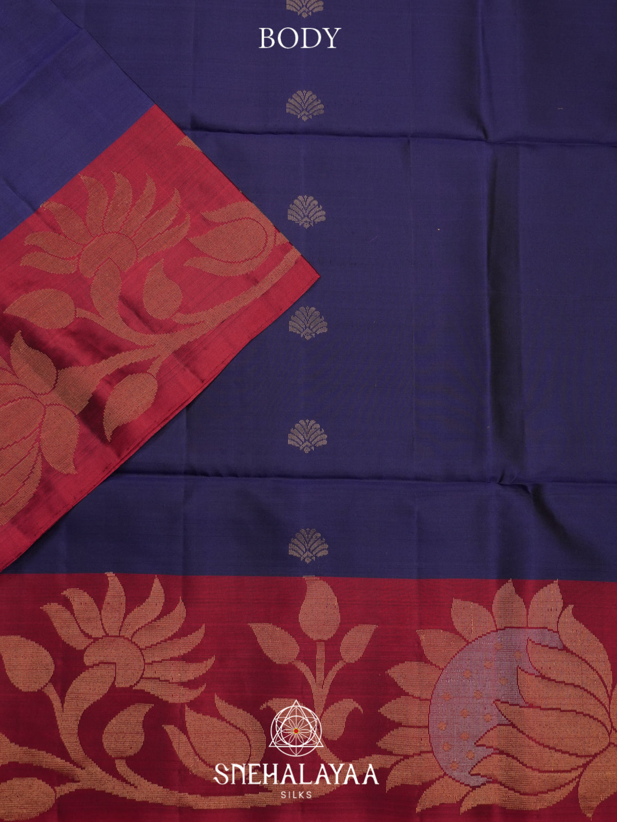 Blue Soft Silk Saree
