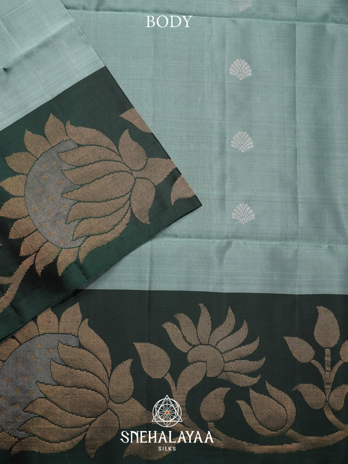 Pale Blue Soft Silk Saree