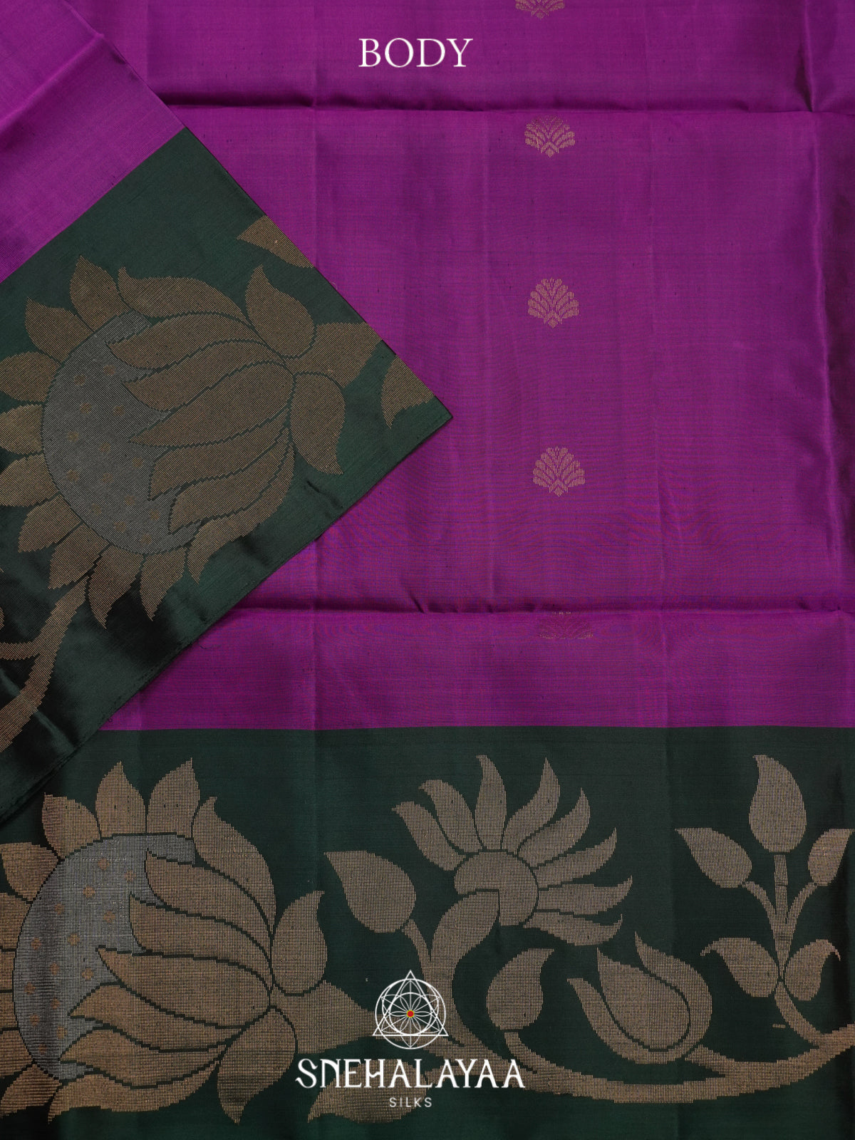 Magenta Soft Silk Saree