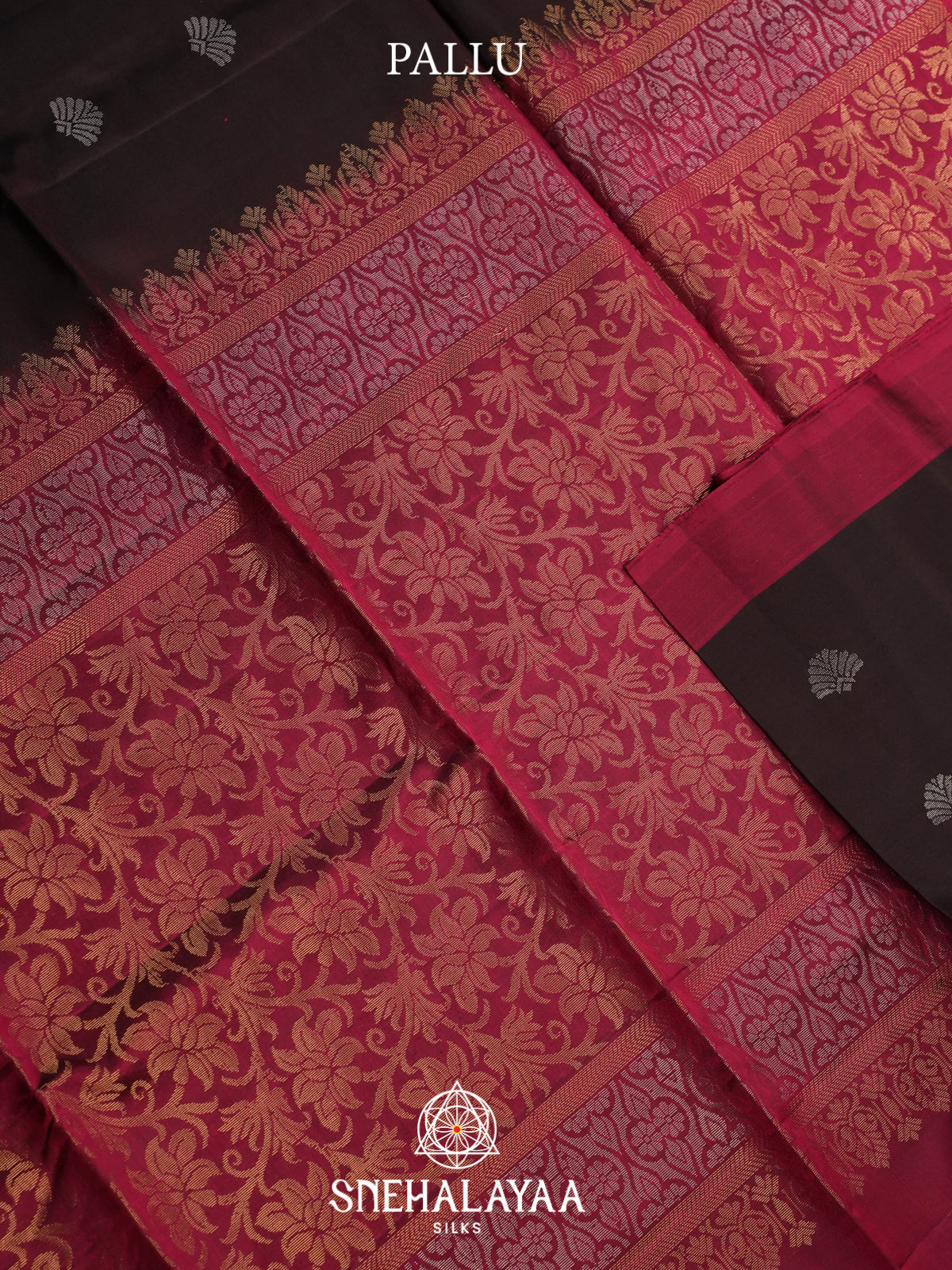 Brown Soft Silk Saree