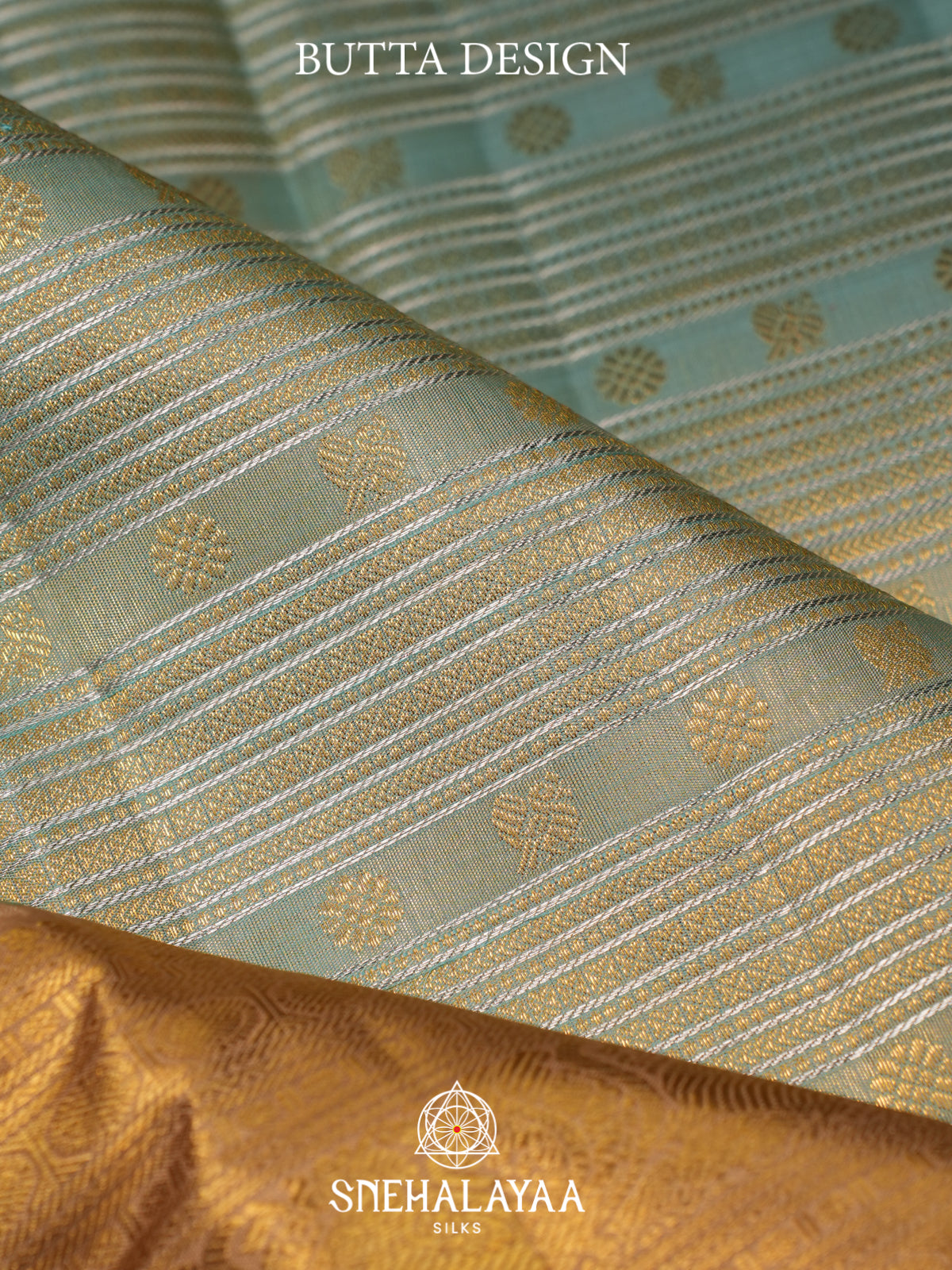 Pale Green Kanjivaram Silk Saree