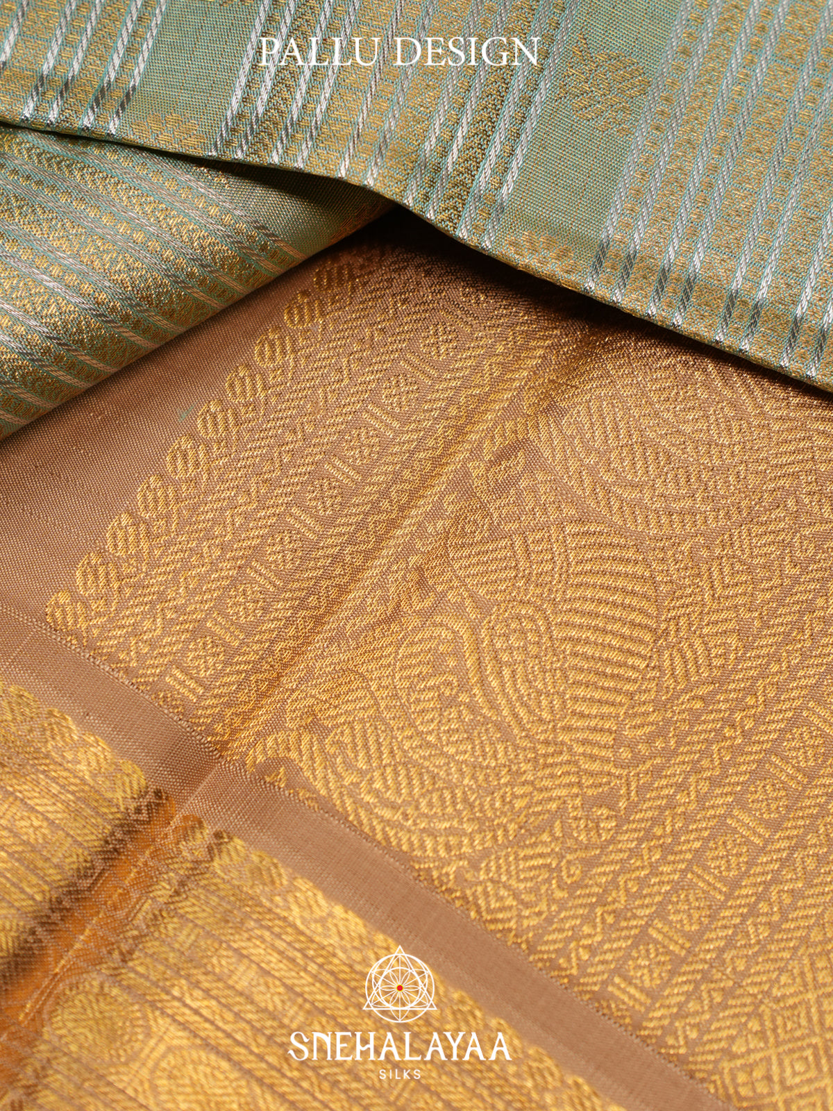 Pale Green Kanjivaram Silk Saree