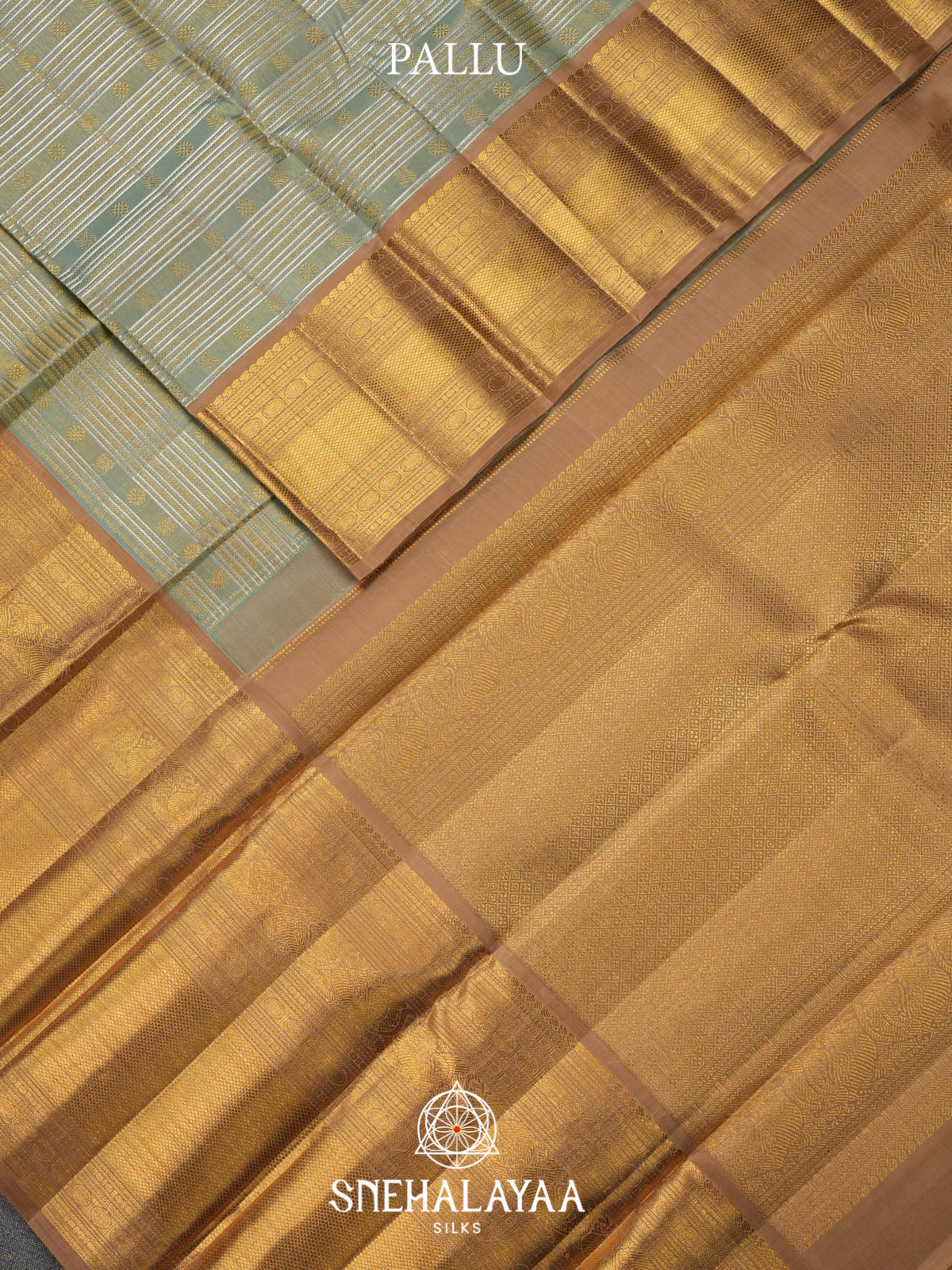 Pale Green Kanjivaram Silk Saree