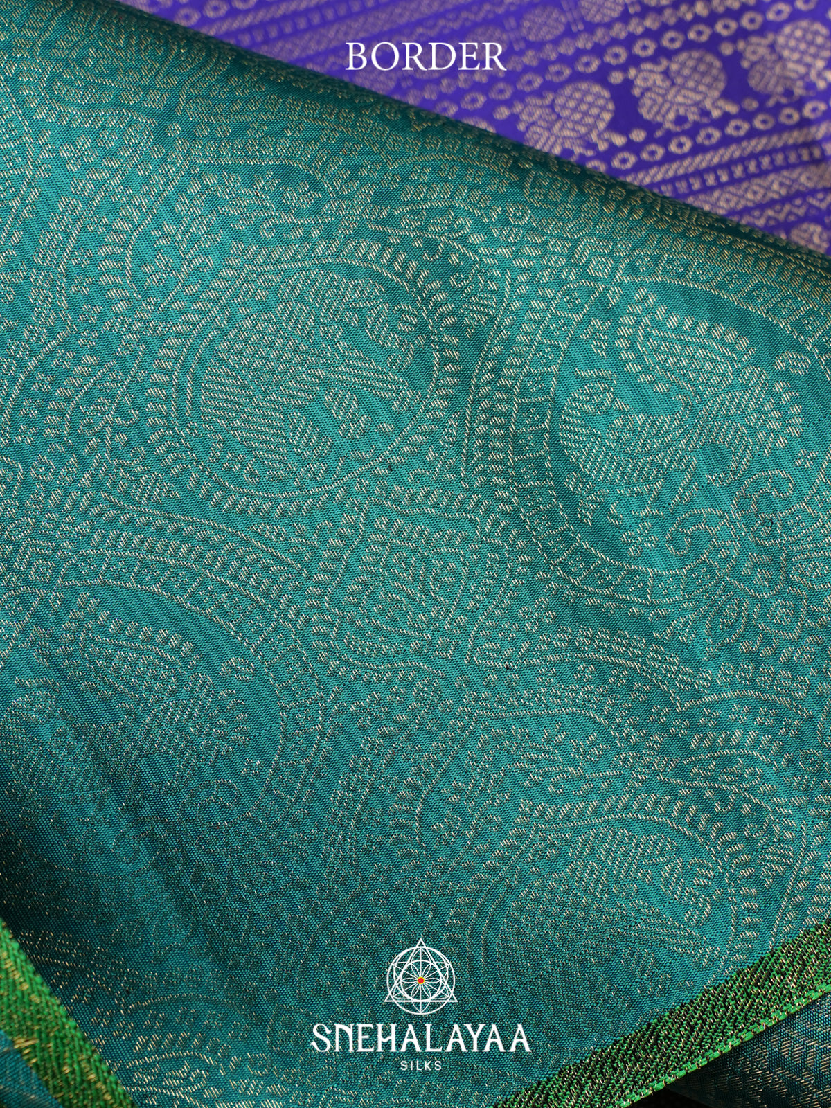 Purple Kanjivaram Silk Saree