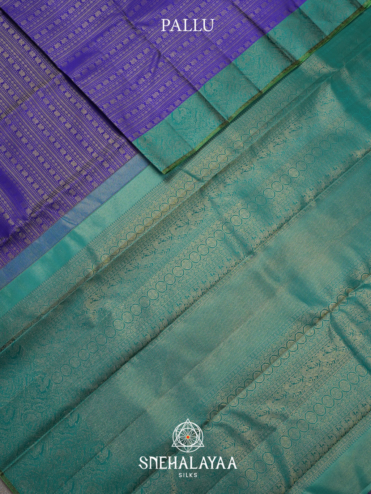 Purple Kanjivaram Silk Saree