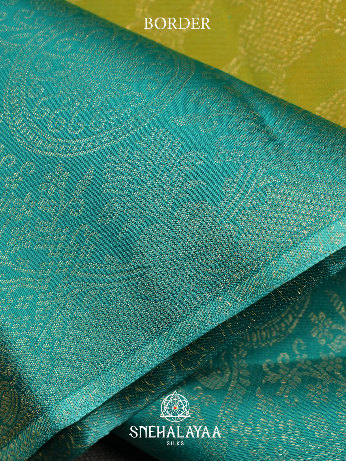 Chartreuse Green Kanjivaram Silk Saree