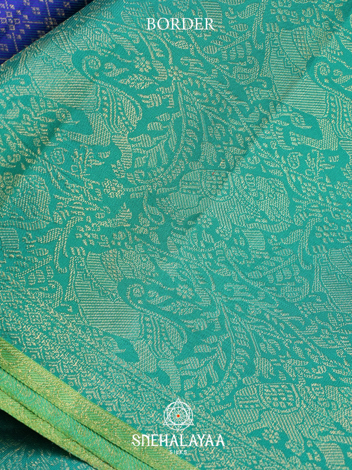 Royal Blue Kanjivaram Silk Saree