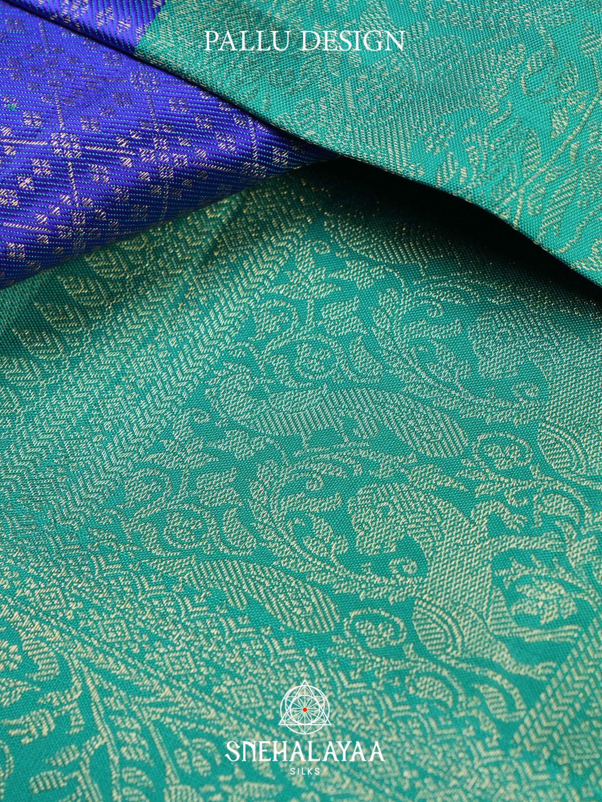 Royal Blue Kanjivaram Silk Saree