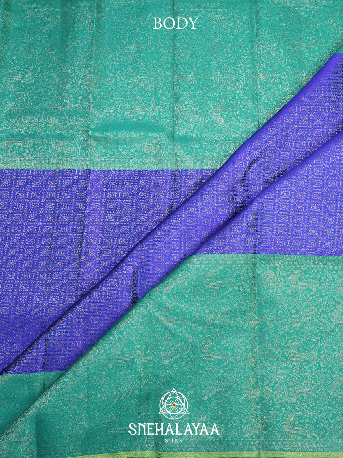 Royal Blue Kanjivaram Silk Saree
