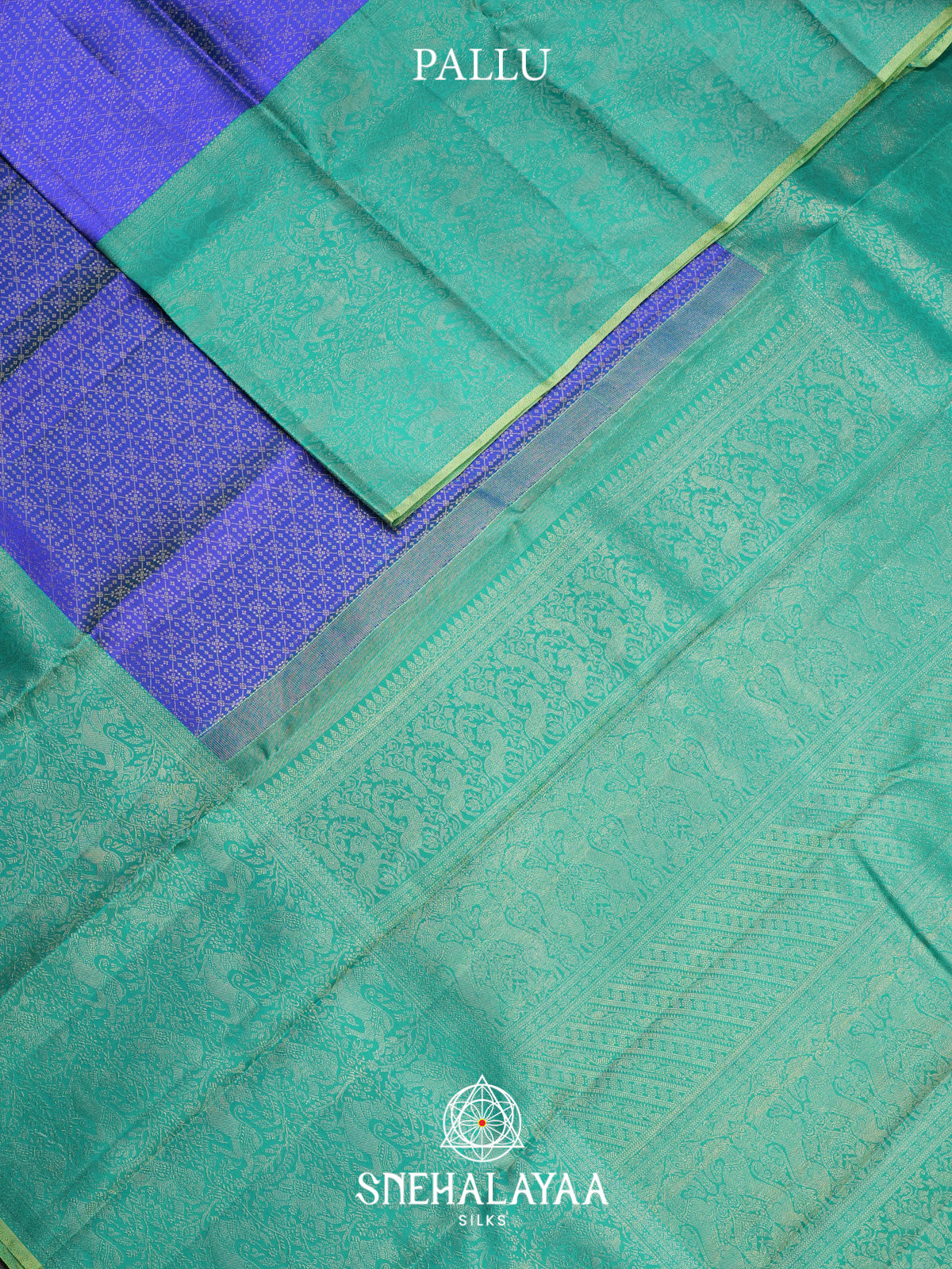 Royal Blue Kanjivaram Silk Saree