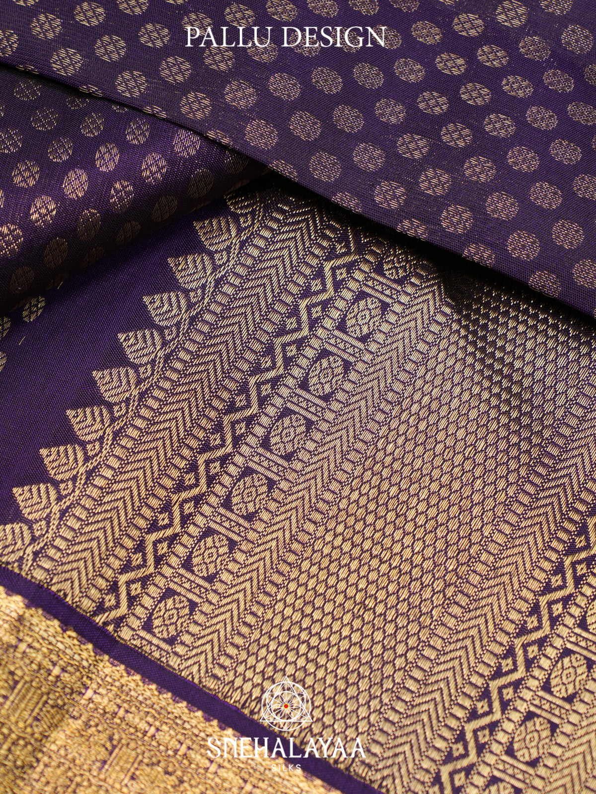 Purple Kanjivaram Silk Saree