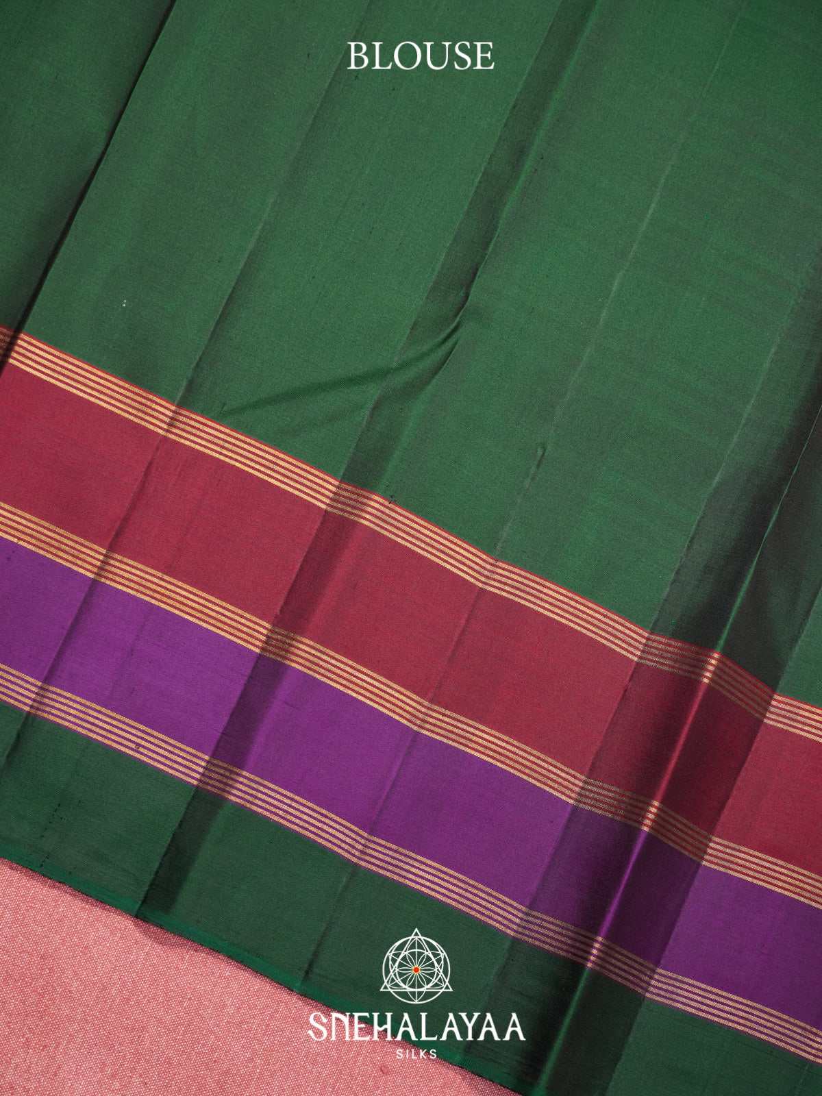 Cream Kanjivaram Silk Saree