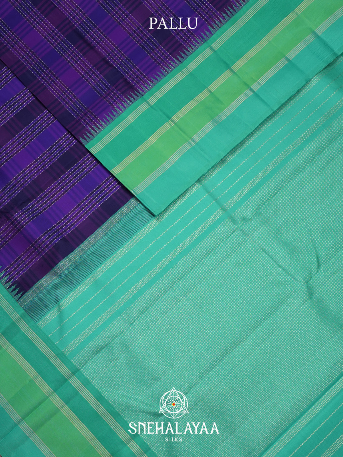 Purple Kanjivaram Silk Saree