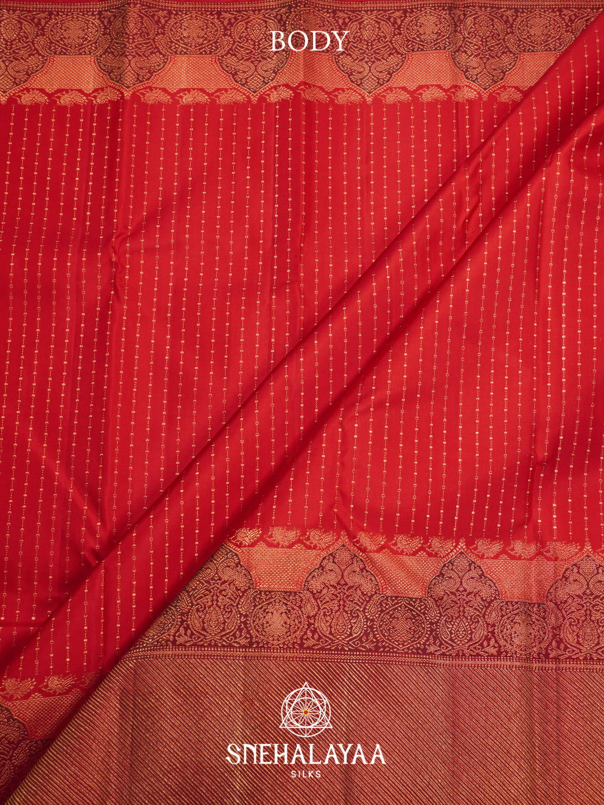 Red Kanjivaram Silk Saree