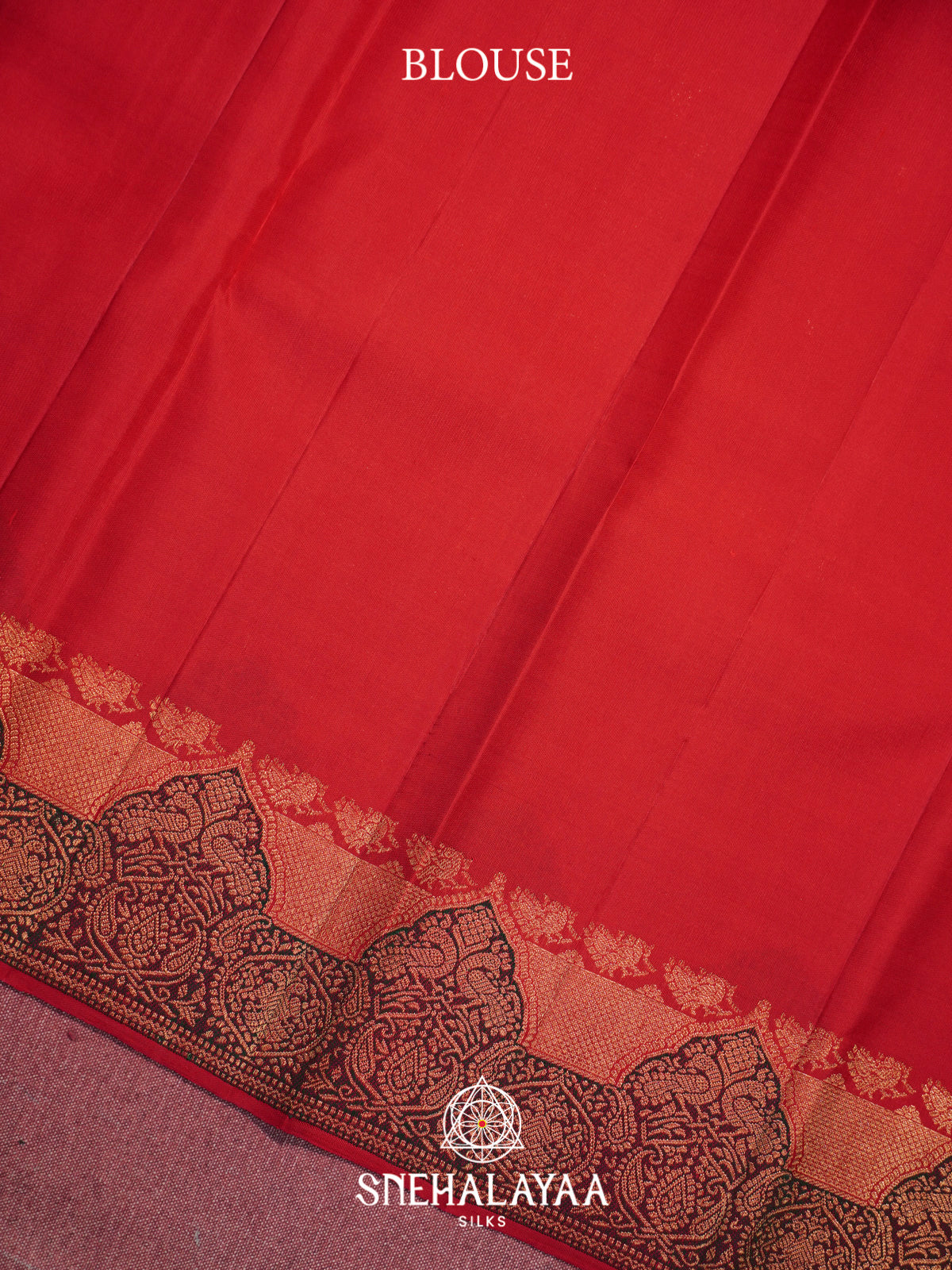 Red Kanjivaram Silk Saree