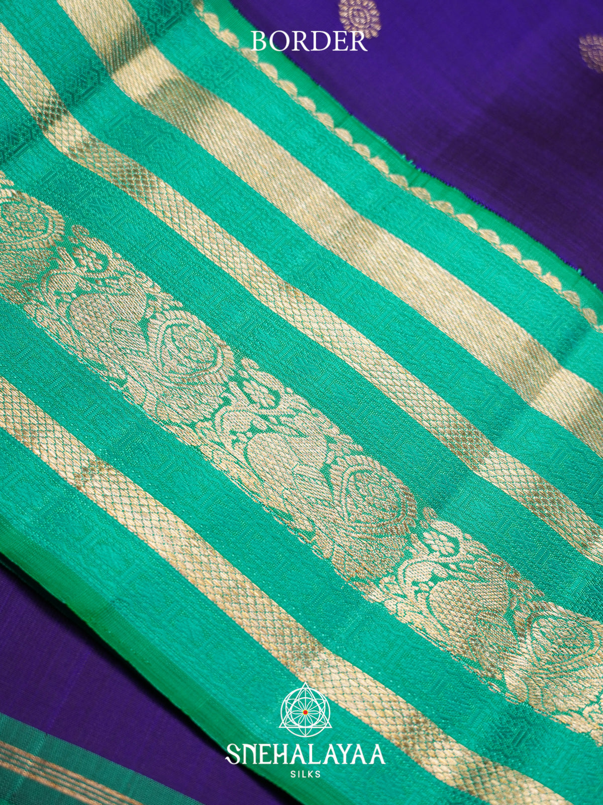 Purple Kanjivaram Silk Saree